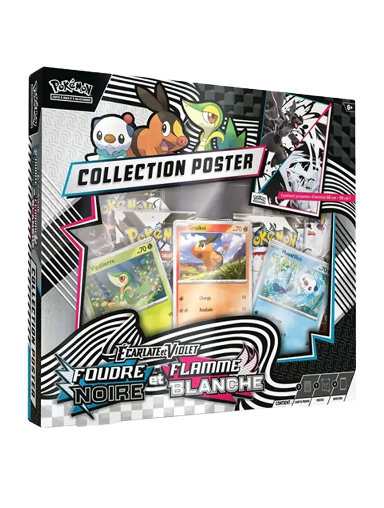 Coffret Collection Poster – Foudre Noire et Flamme Blanche – EV10.5