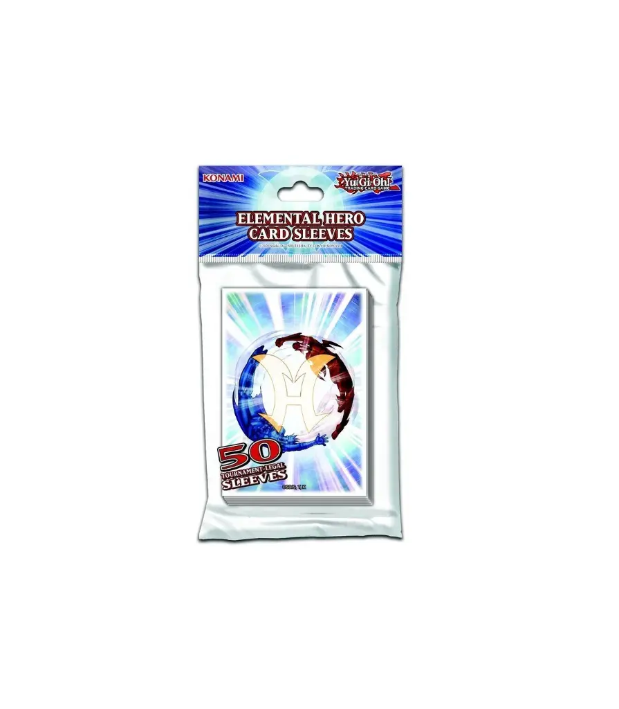 50 protège-cartes Yu-Gi-Oh! - Elemental Hero