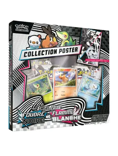 Coffret Collection Poster – Foudre Noire et Flamme Blanche – EV10.5